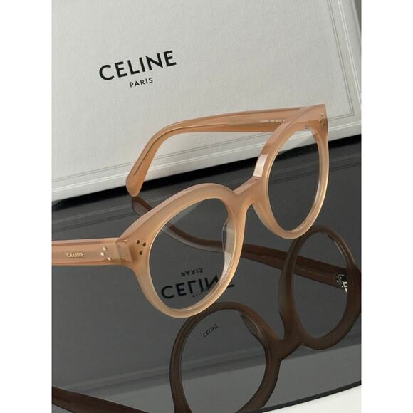 NEW Celine CL50093I Eyeglasses Frames Milky Pink - Picture 4 of 8